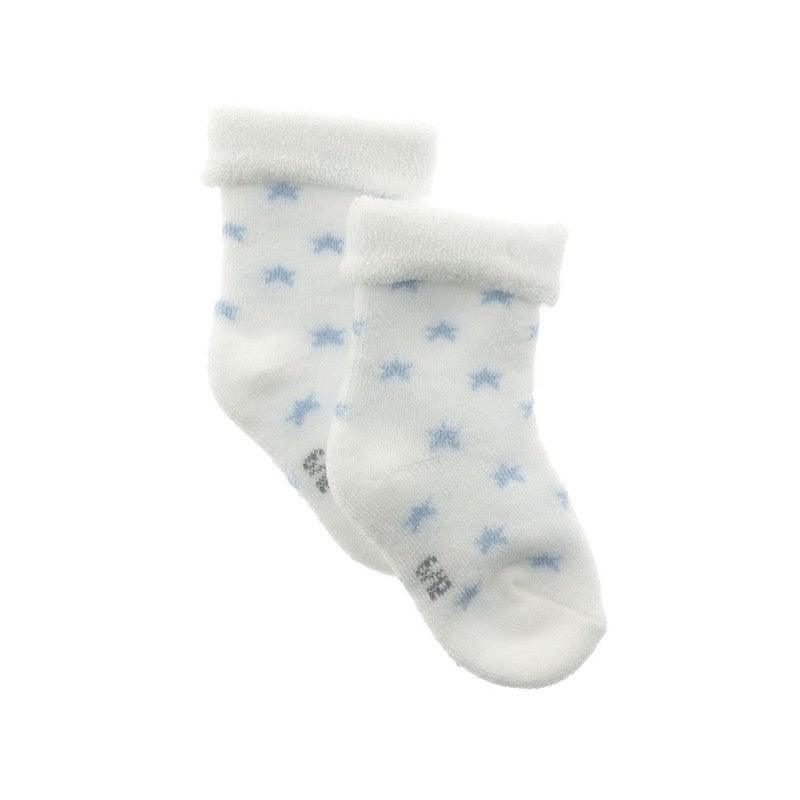 Set Calcetines Bebé Recién Nacido Cambrass Celeste Estrellas - Nanetes #